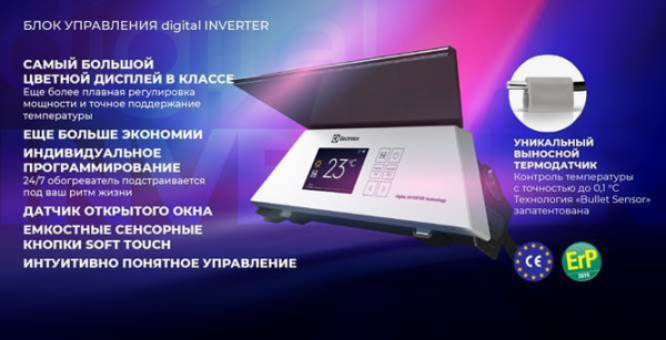 Термостат Electrolux ECH/TUI3 Digital Inverter