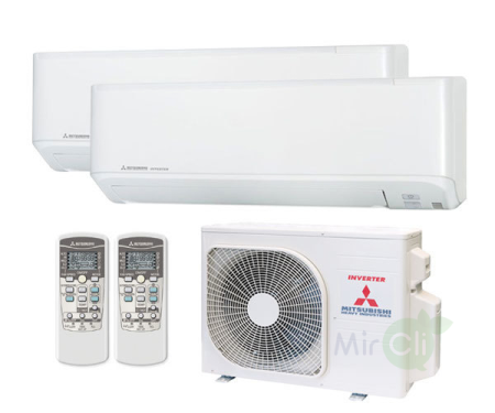 Mitsubishi Heavy Free Match SCM40ZS-W/SKM20ZSP-W*2шт