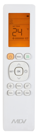 Mdv Aurora Design MDSA-07HRN8/MDOA-07HN8 Silver