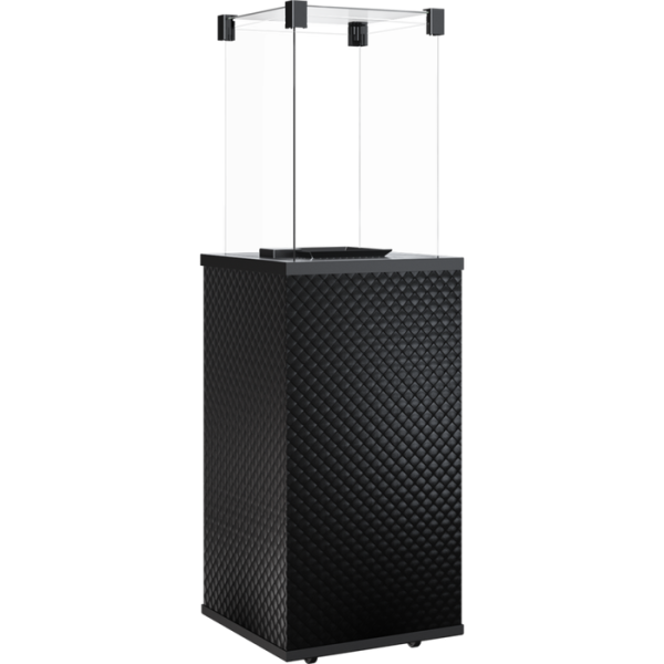 Kratki PATIO/MINI/G31/37MBAR/CZ/P стекло, черное тиснение с пультом ДУ